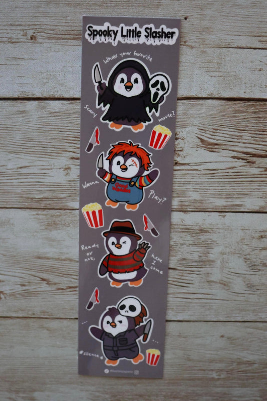Spooky Little Slashers Skinny Sticker Sheet