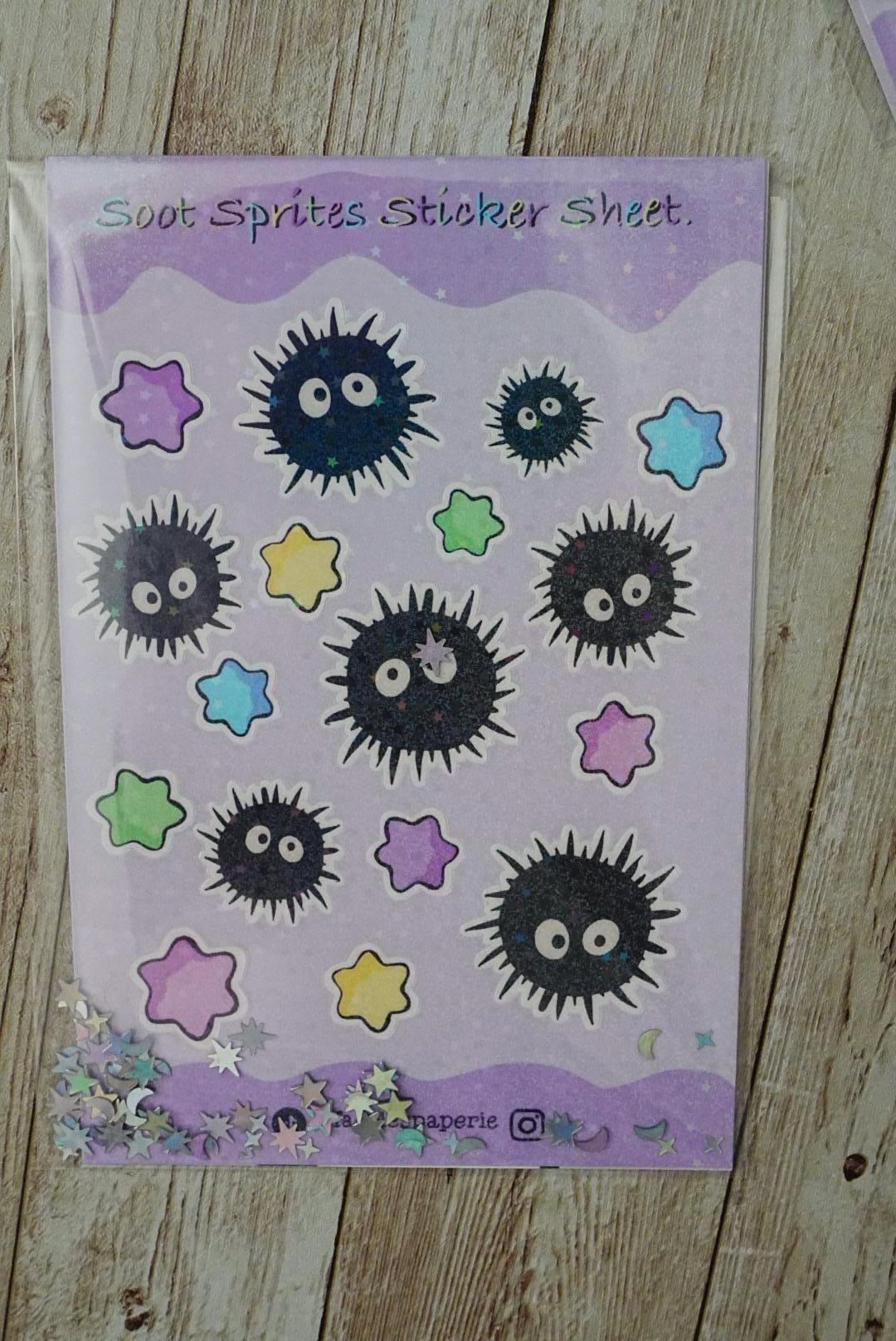 Soot Sprites Classic Sticker Sheet