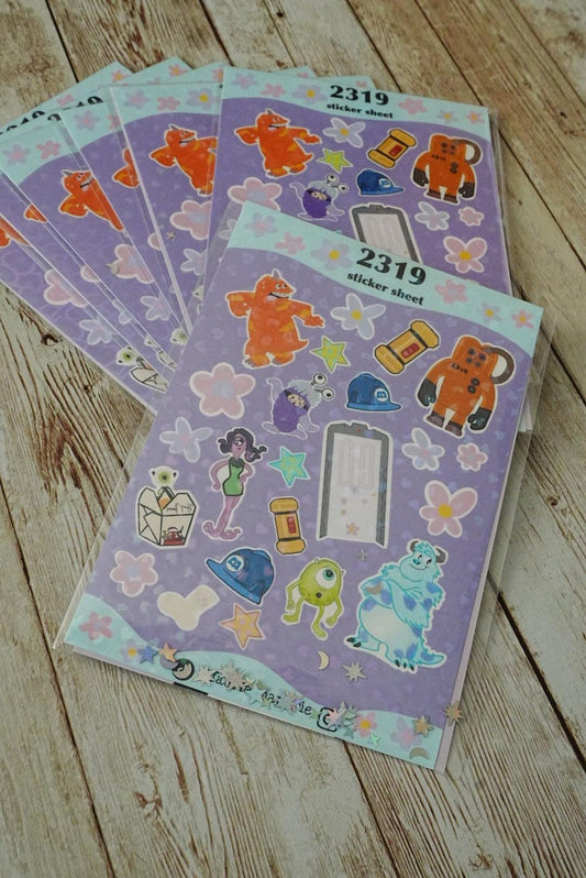 2319 Classic Sticker Sheet