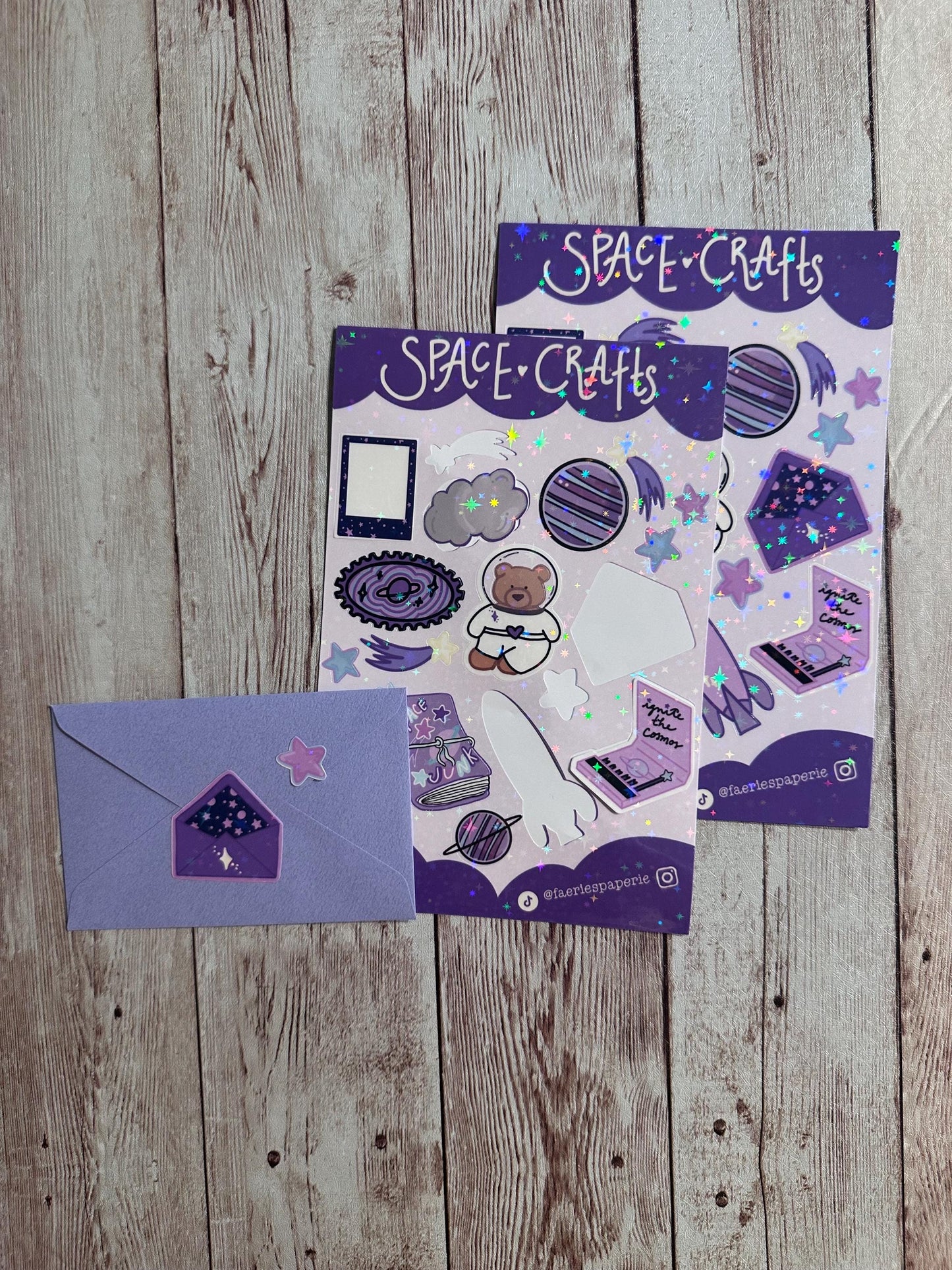 Space Crafts Classic Sticker Sheet