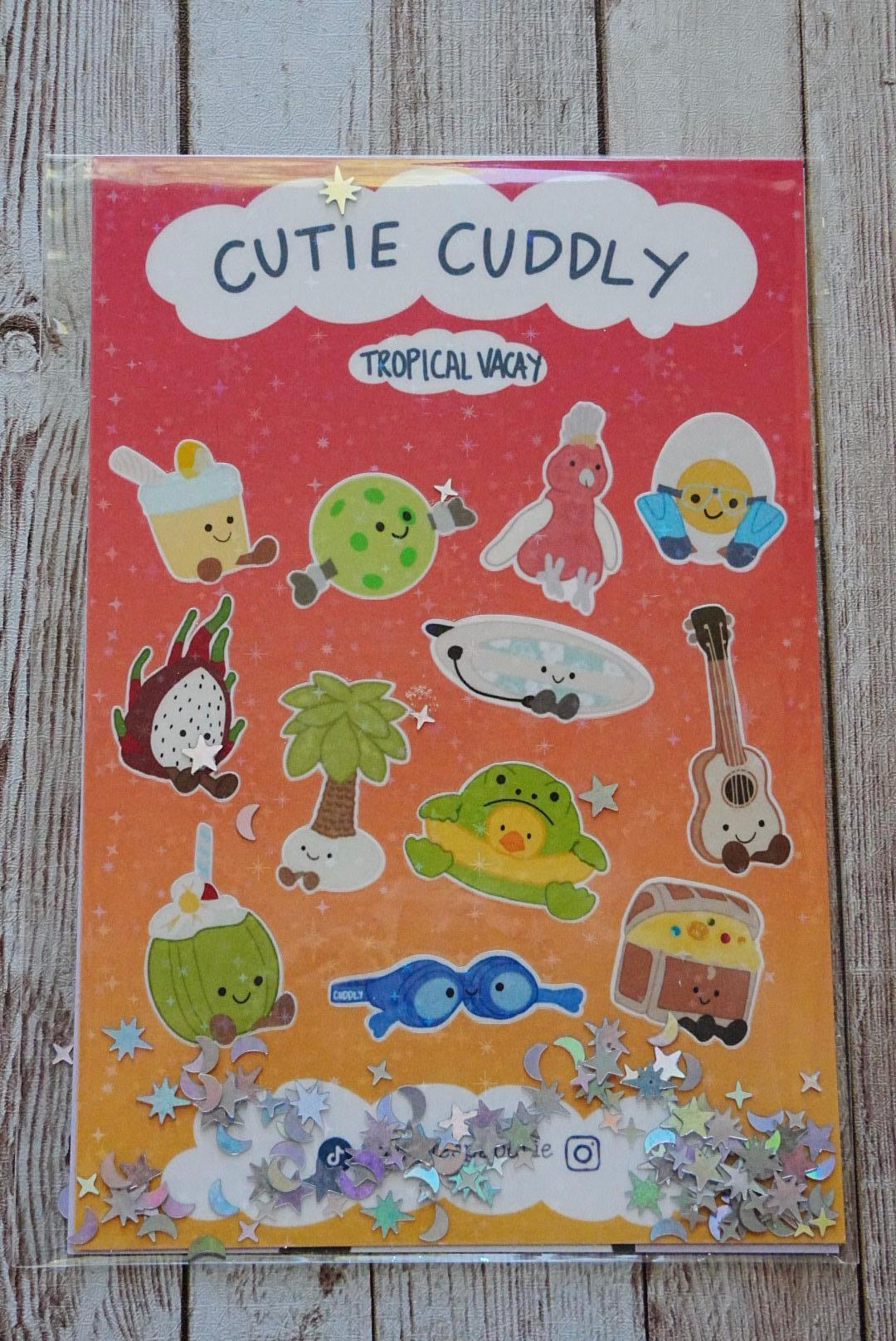 Cutie Cuddly Classic Sticker Sheets