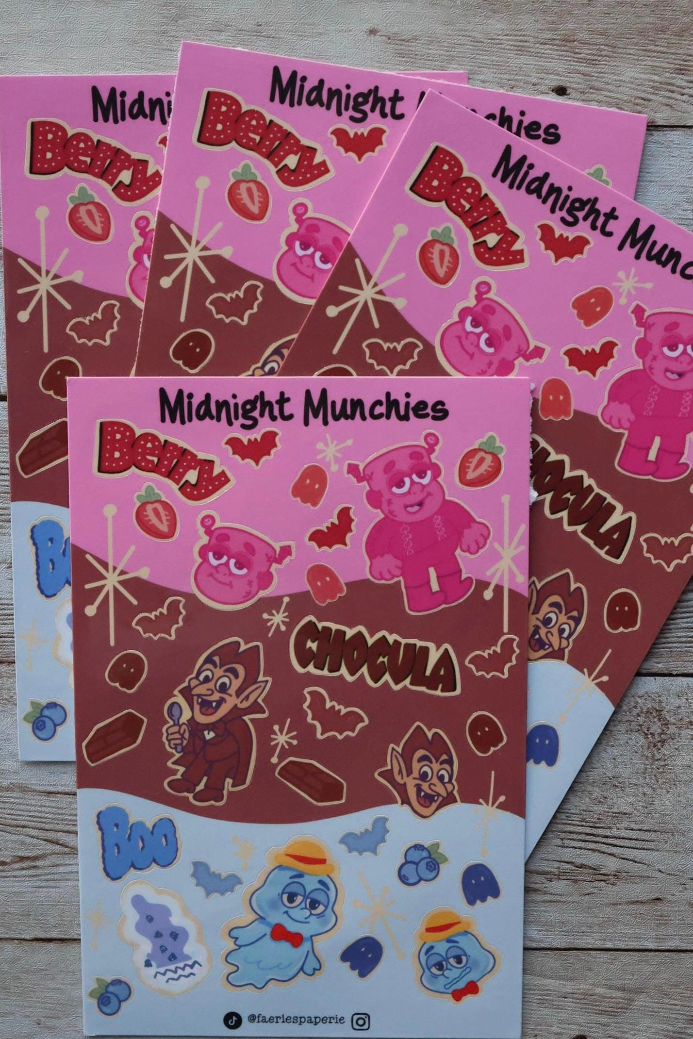 Midnight Munchies Classic Sticker Sheet