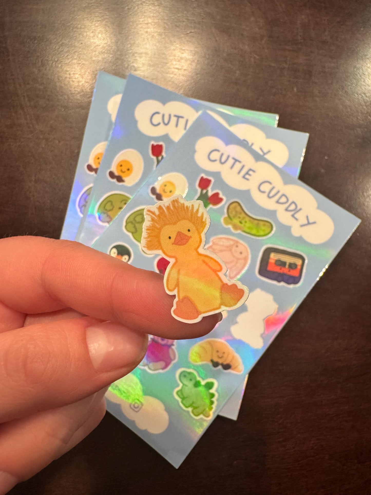 Cutie Cuddly Classic Sticker Sheets