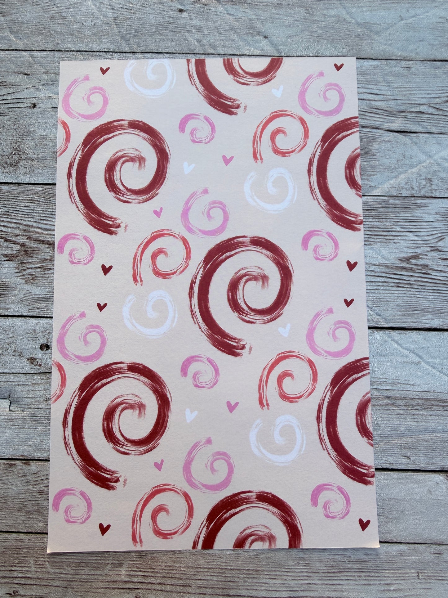 Love Pop Junk Journal/Scrapbook Paper