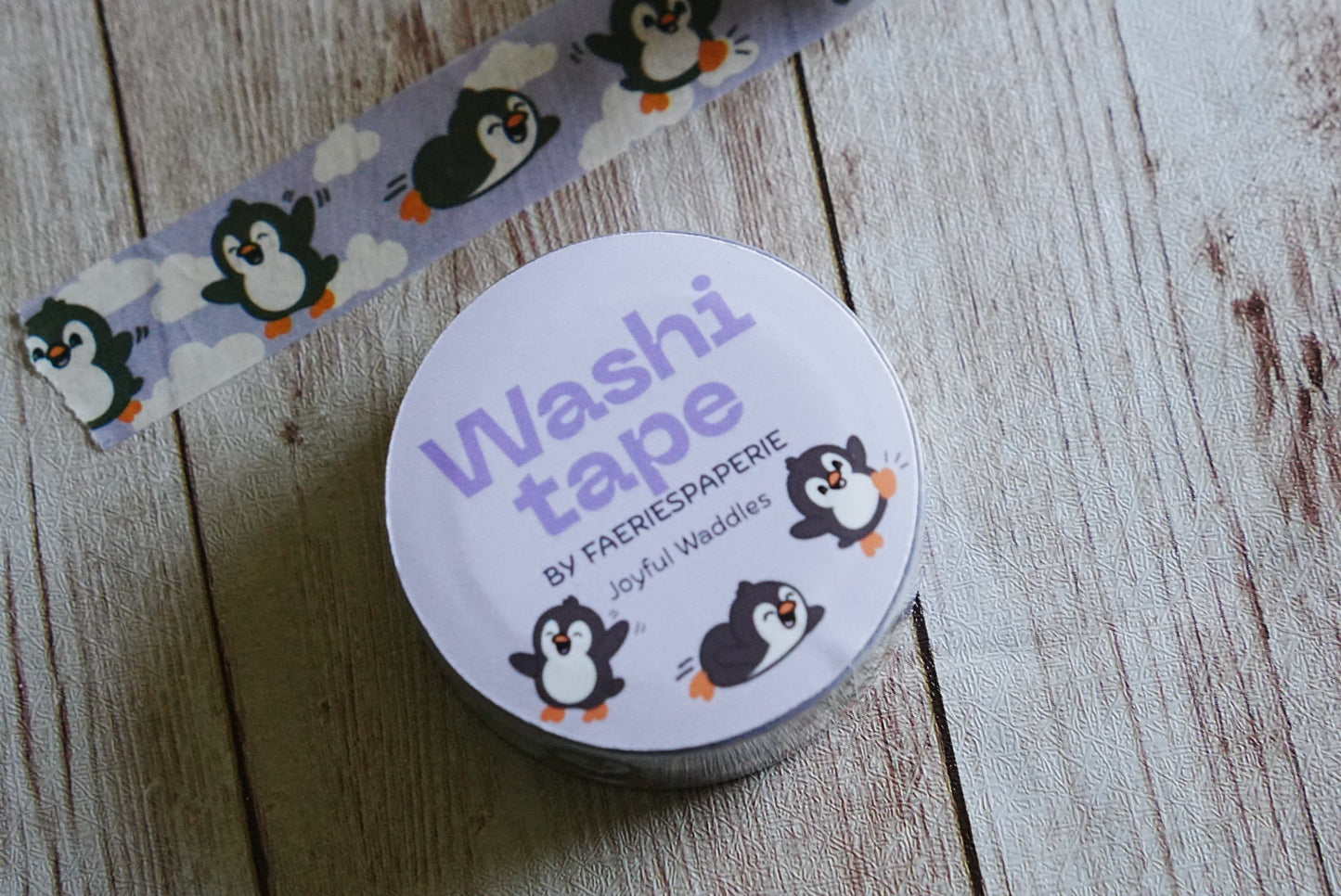Joyful Waddles Washi Tape