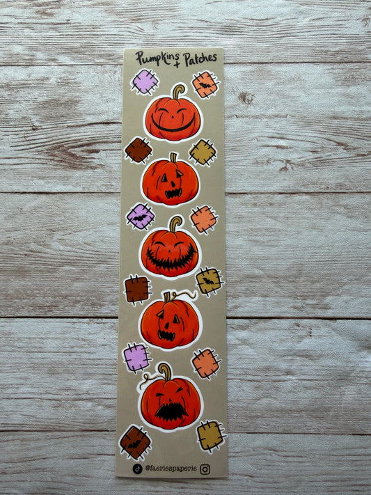 Pumpkins + Patches Skinny Sticker Sheet