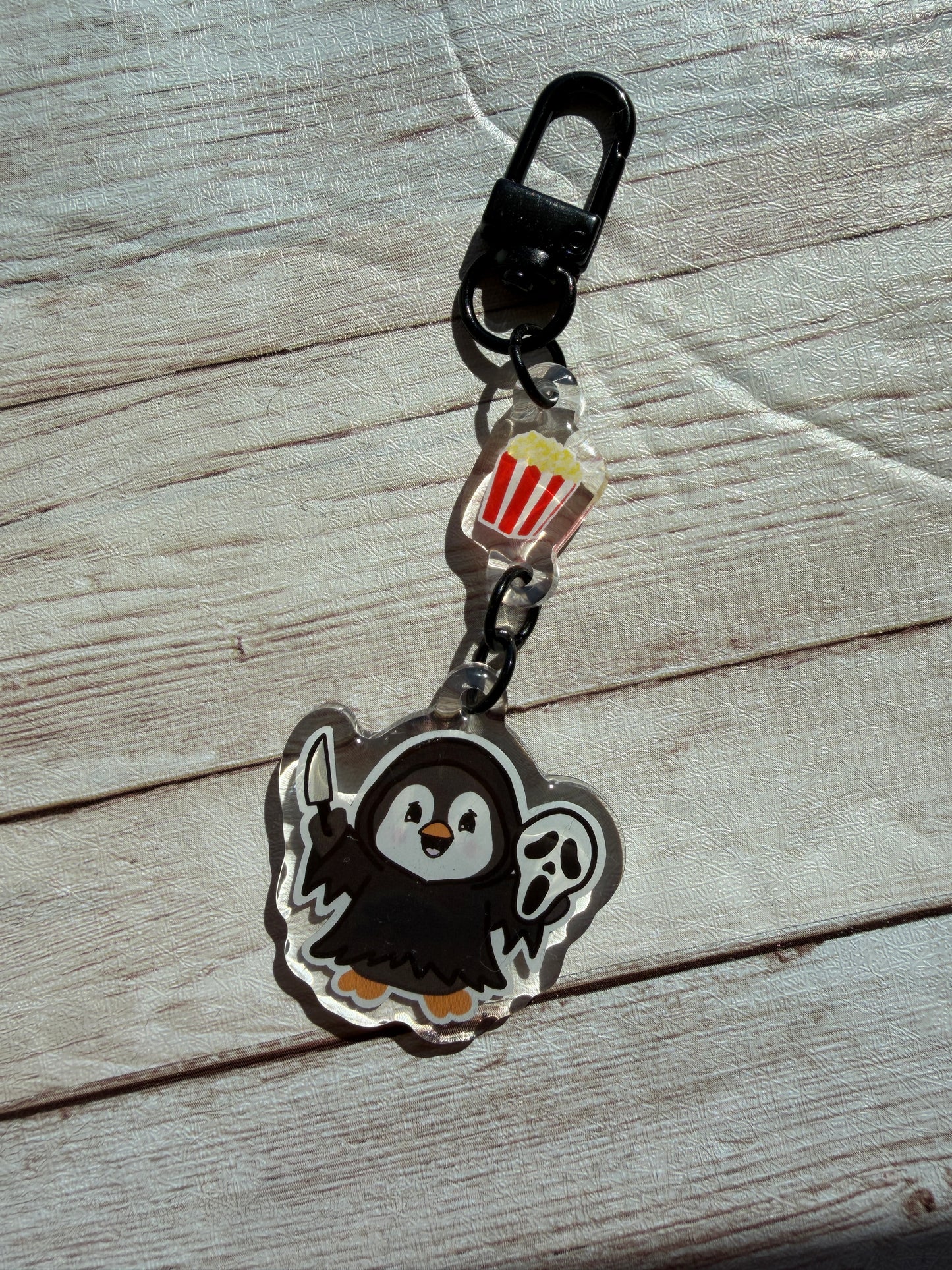 Scary Movie Waddles Journal/Bag Charm