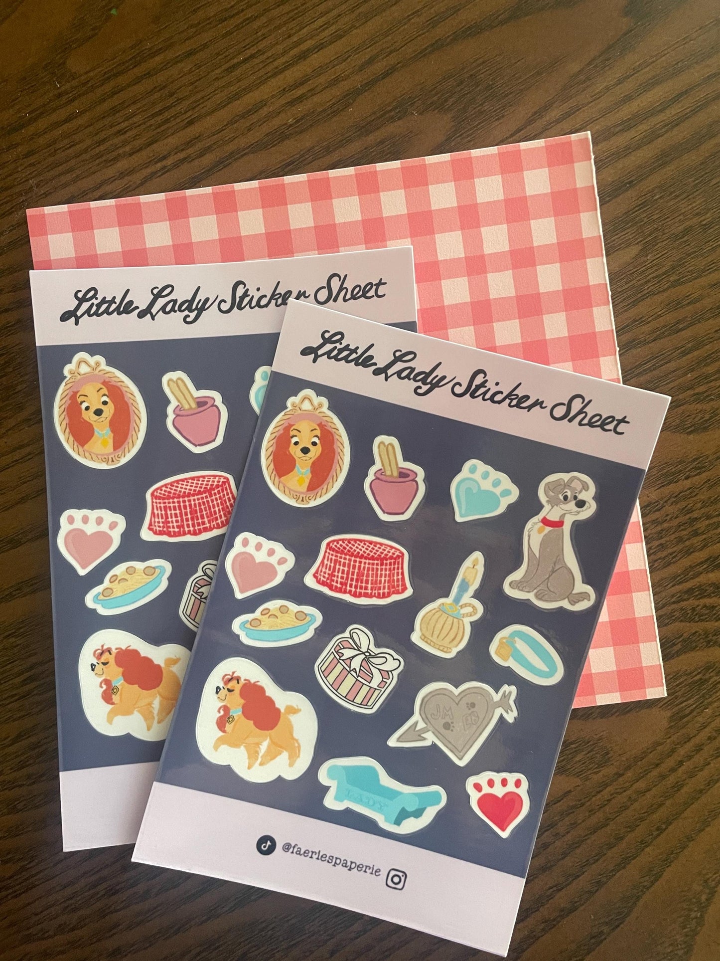 Little Lady Classic Sticker Sheet