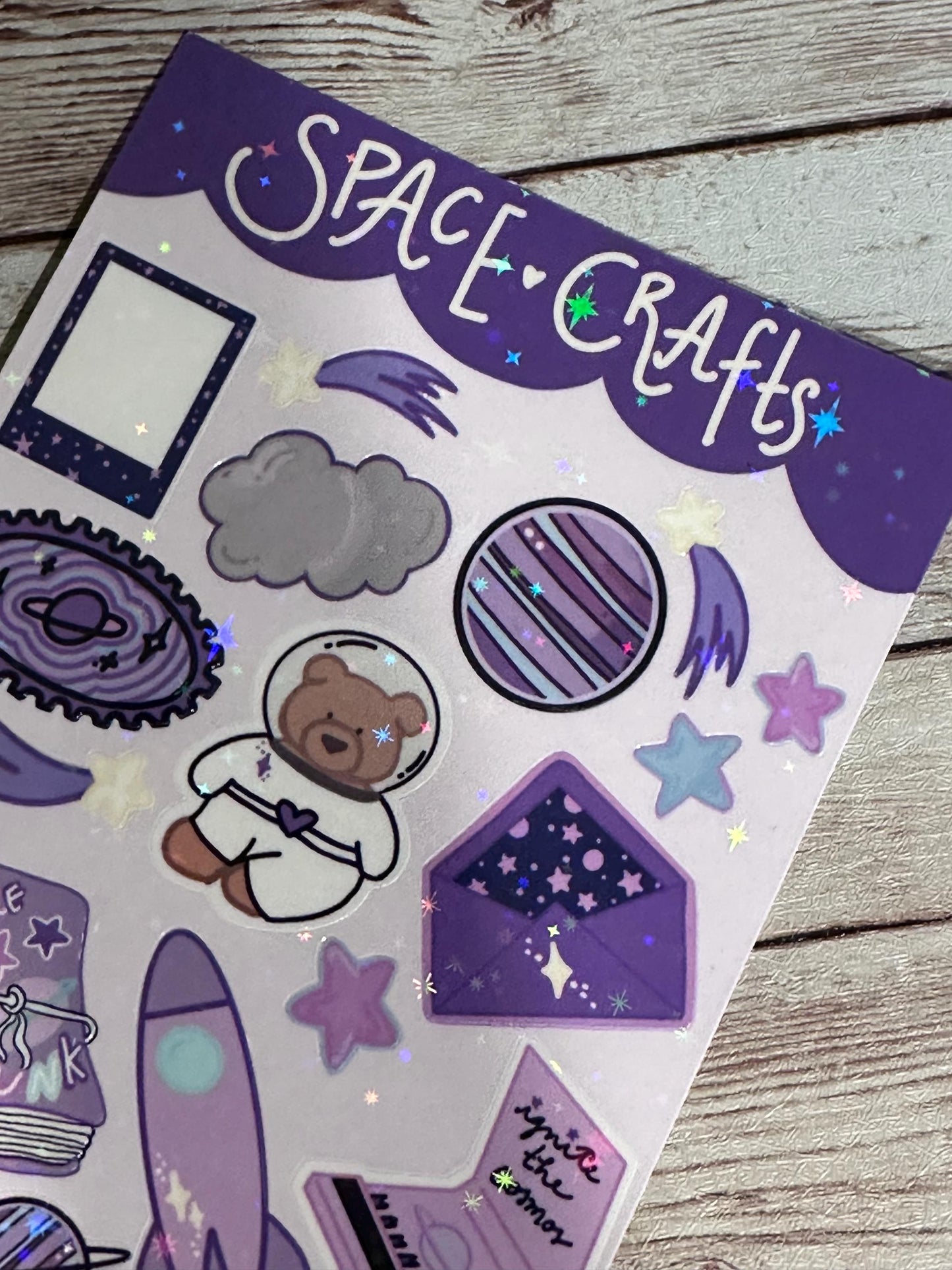 Space Crafts Classic Sticker Sheet