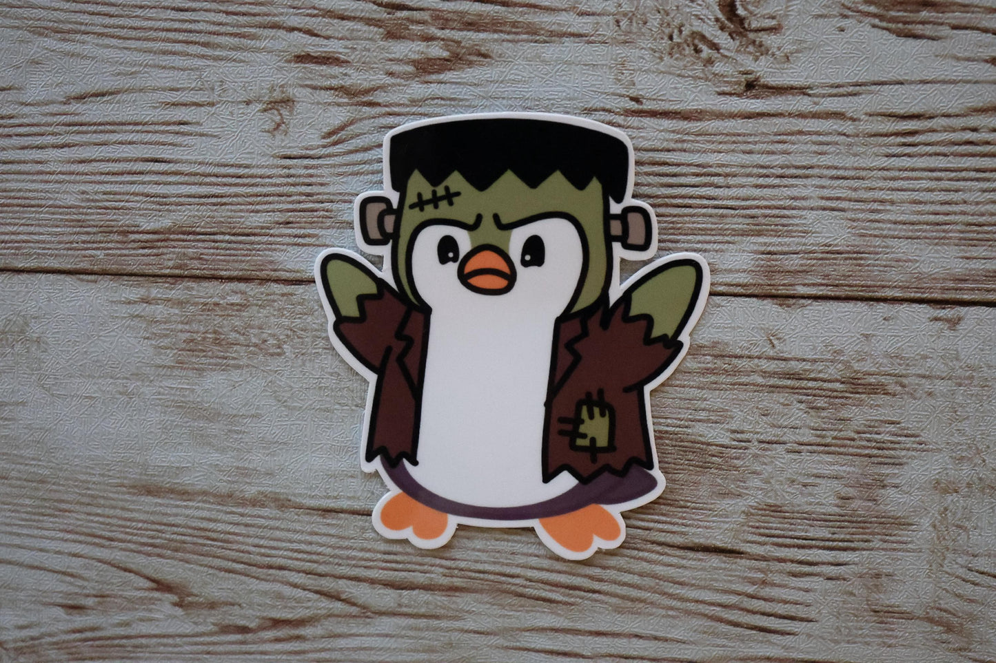 Mr Waddles Halloween Costume Vinyl Stickers