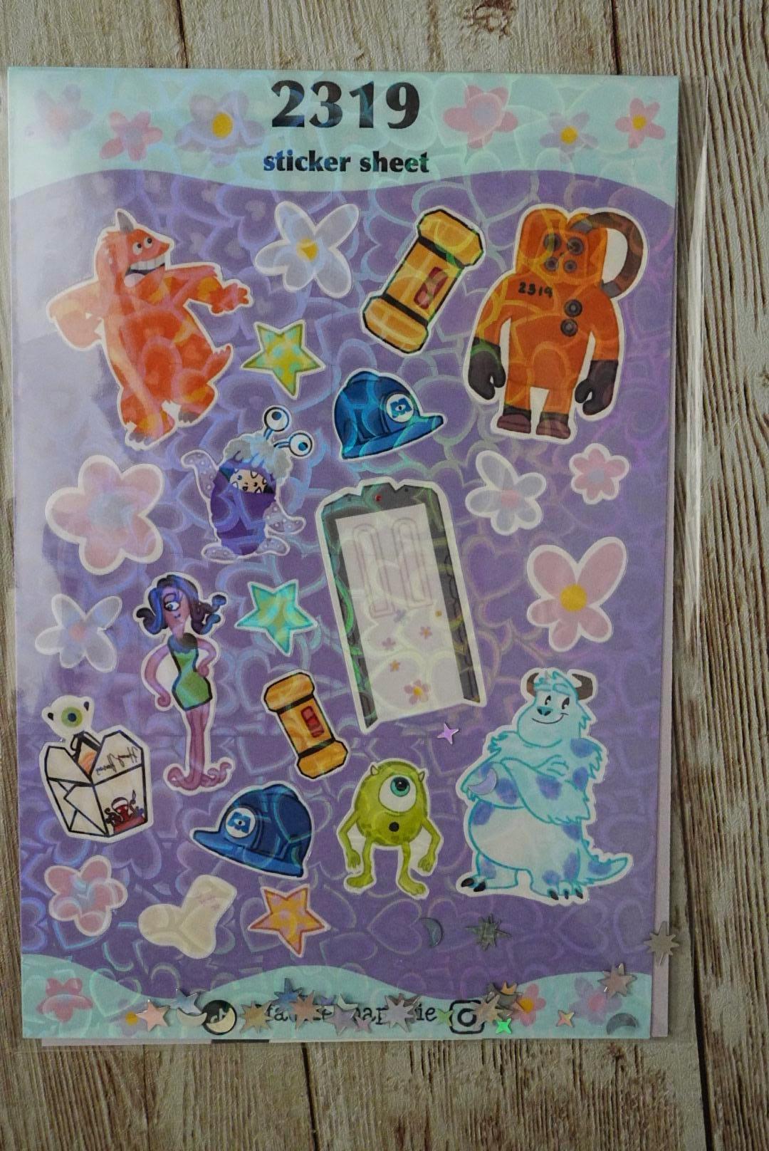 2319 Classic Sticker Sheet
