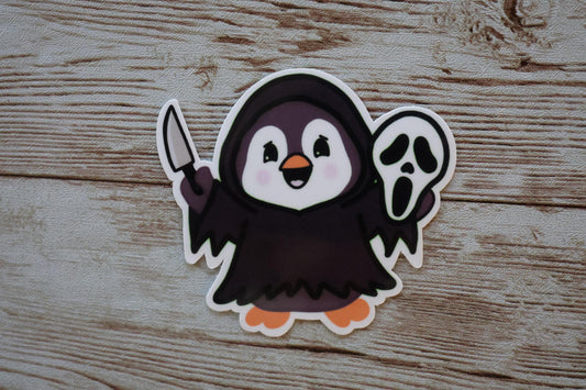 Mr Waddles Halloween Costume Vinyl Stickers