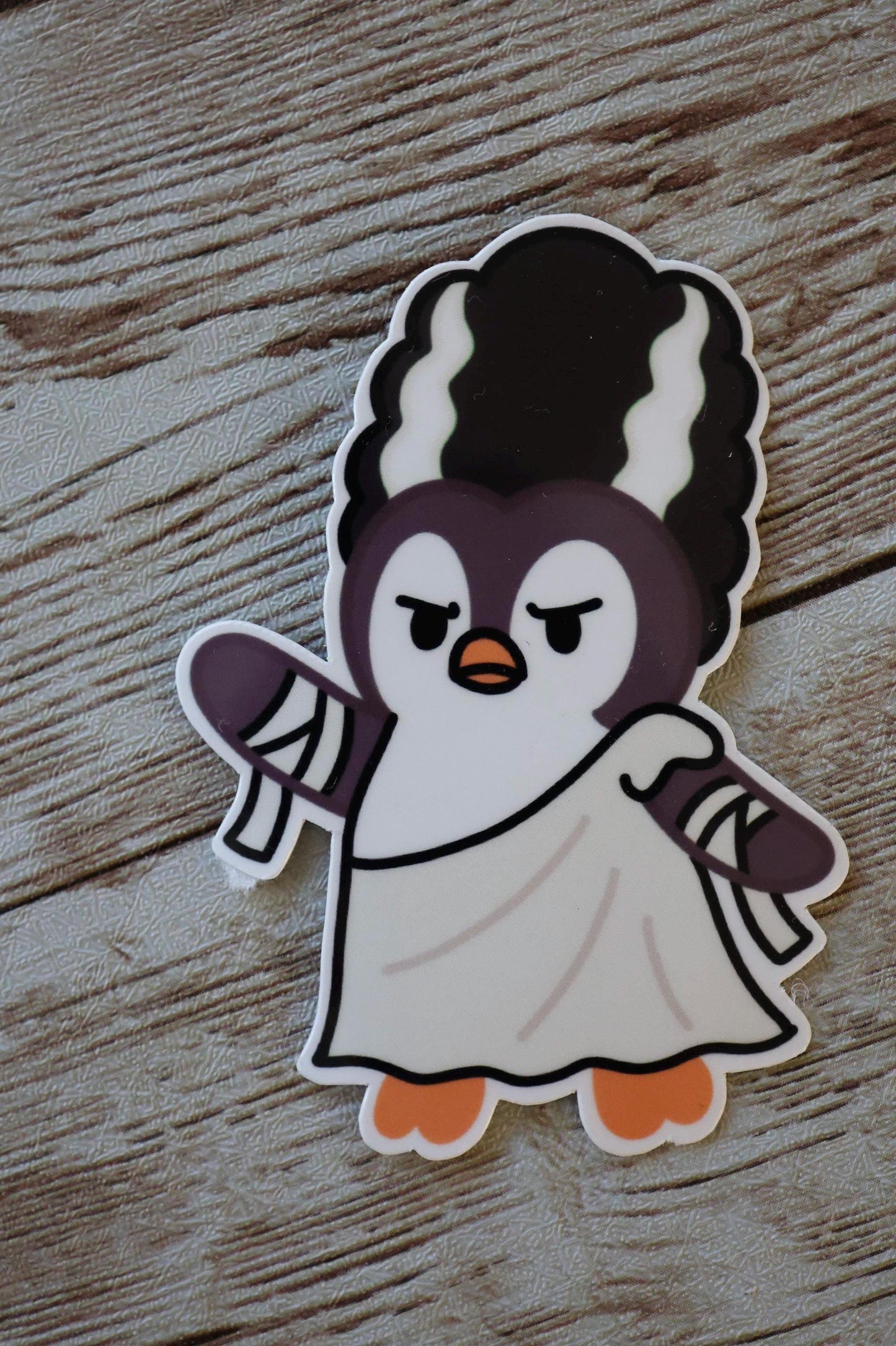 Mr Waddles Halloween Costume Vinyl Stickers
