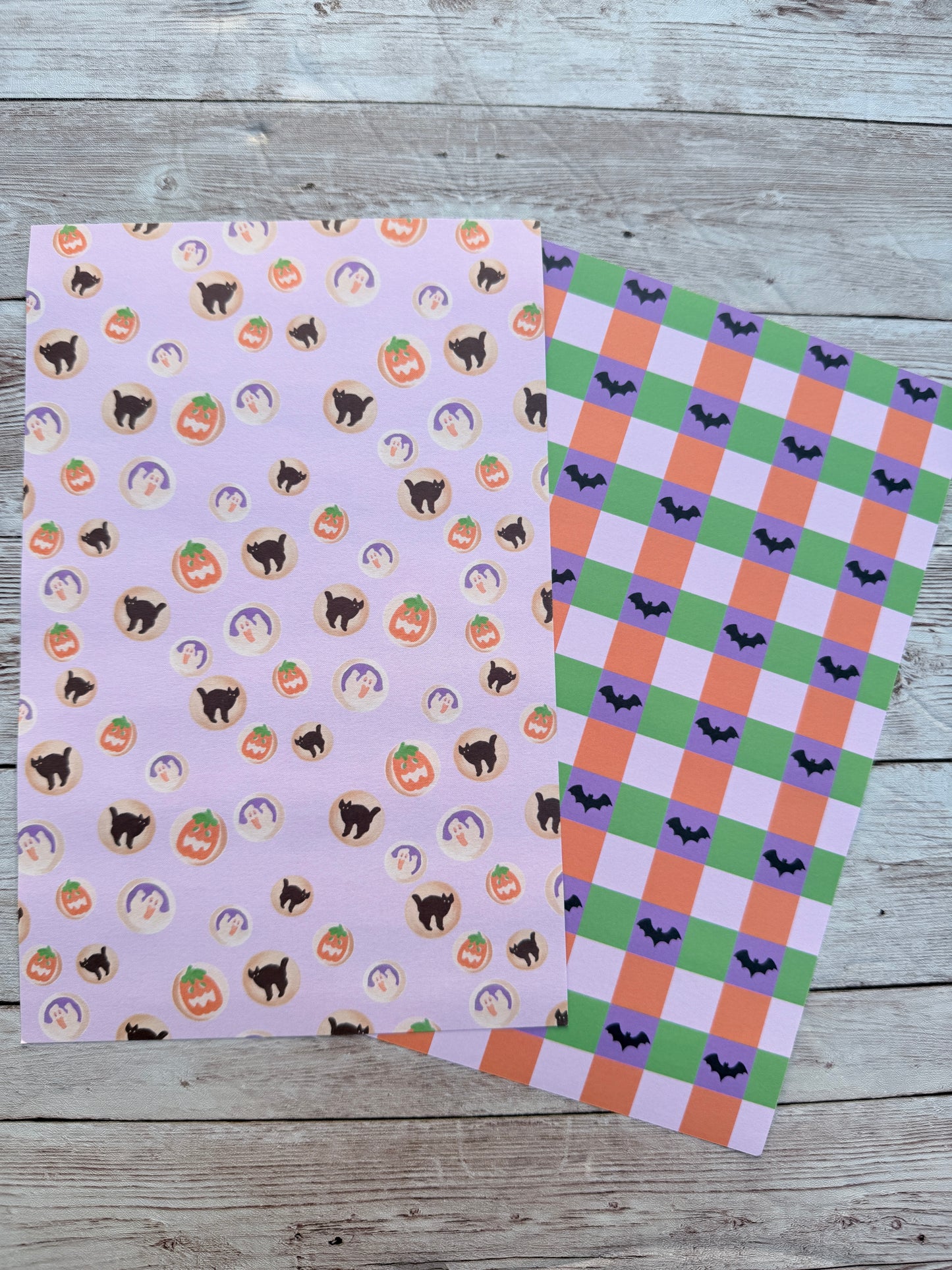 Spookie Cookie Journal/Scrapbook Paper