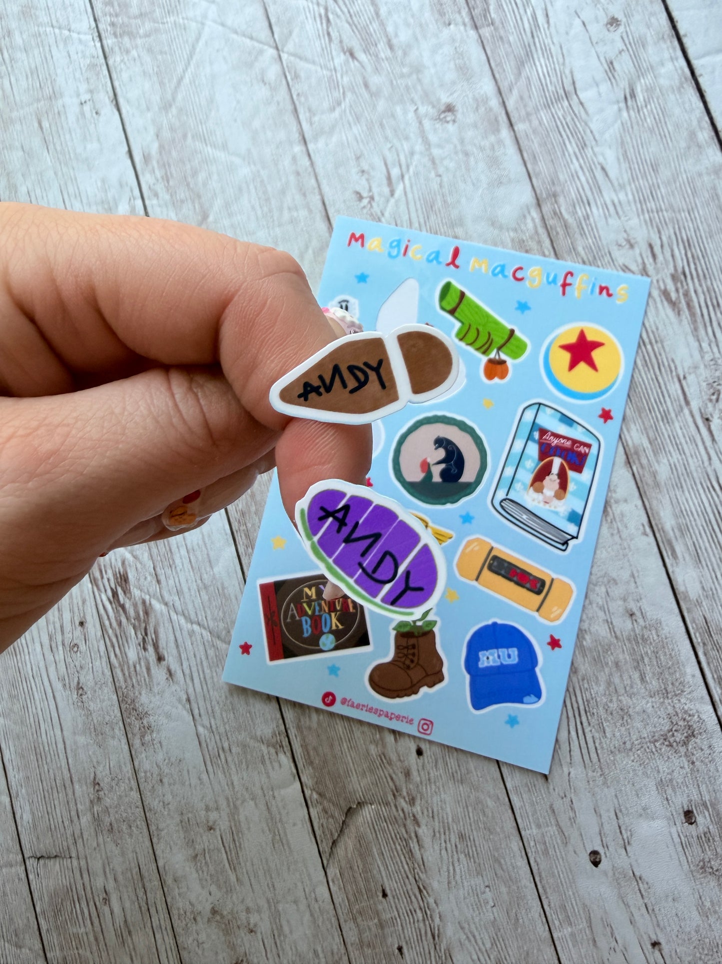 Magical Macguffins Classic Sticker Sheet