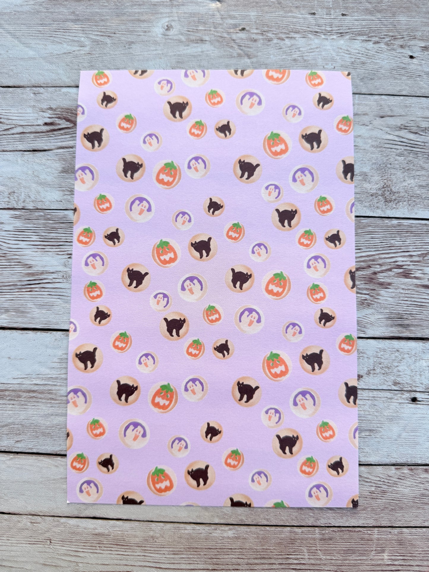 Spookie Cookie Journal/Scrapbook Paper