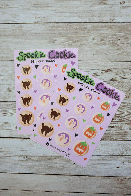 Spookie Cookie Classic Sticker Sheet