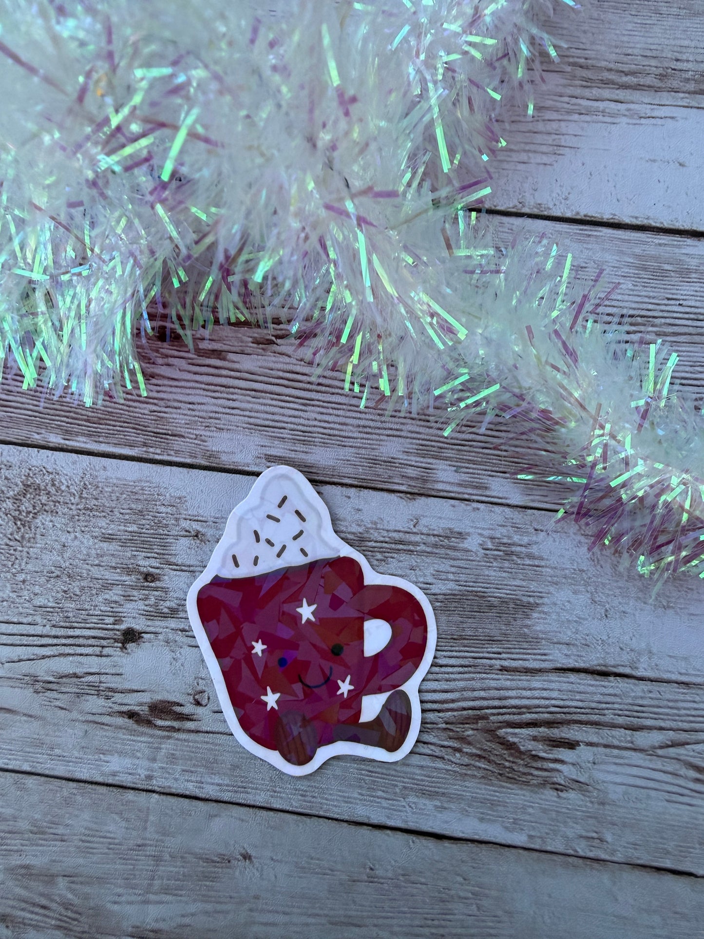Holiday Themed Cutie Cuddly Vinyl Stickers