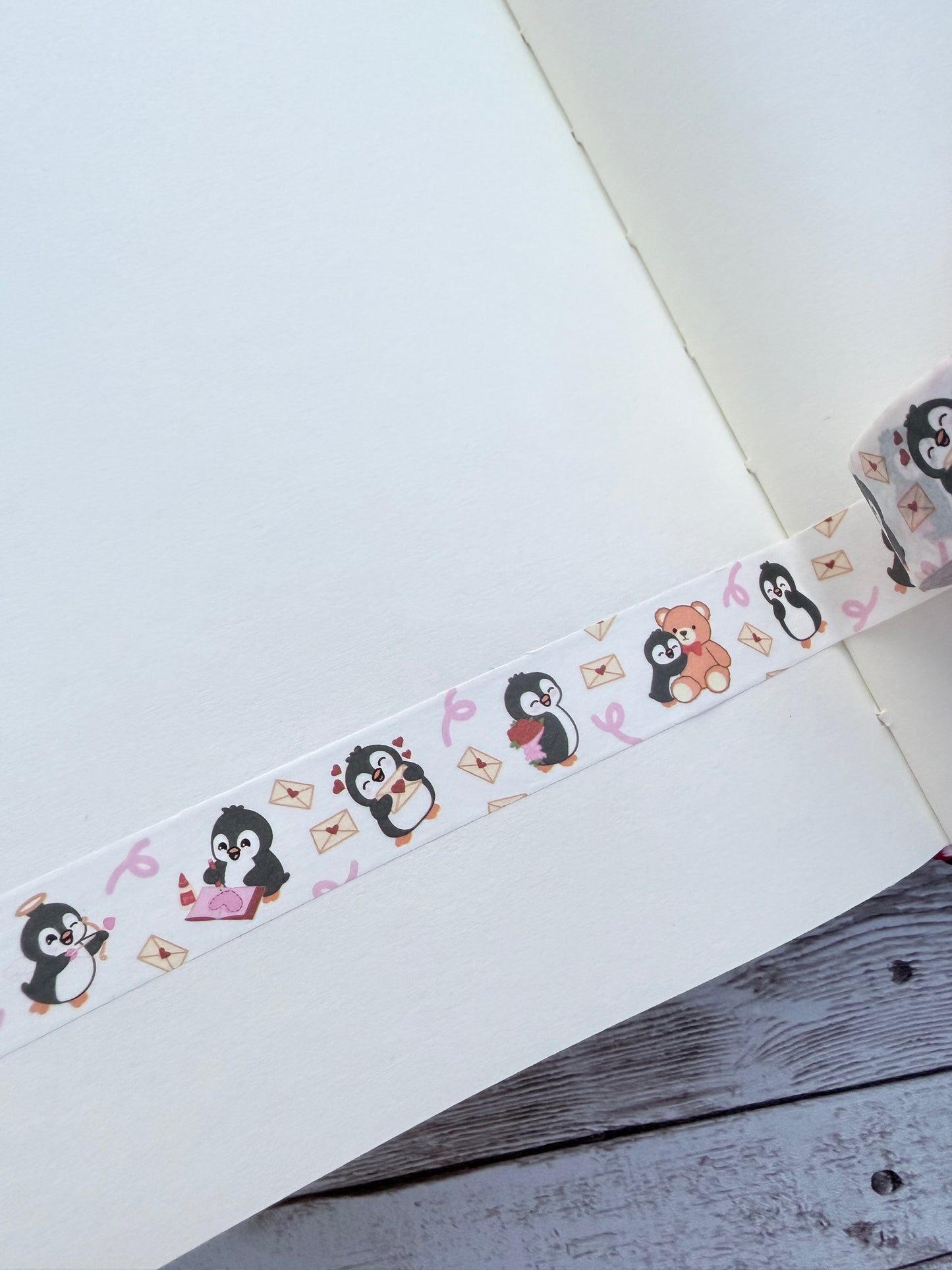Love, Waddles Washi Tape