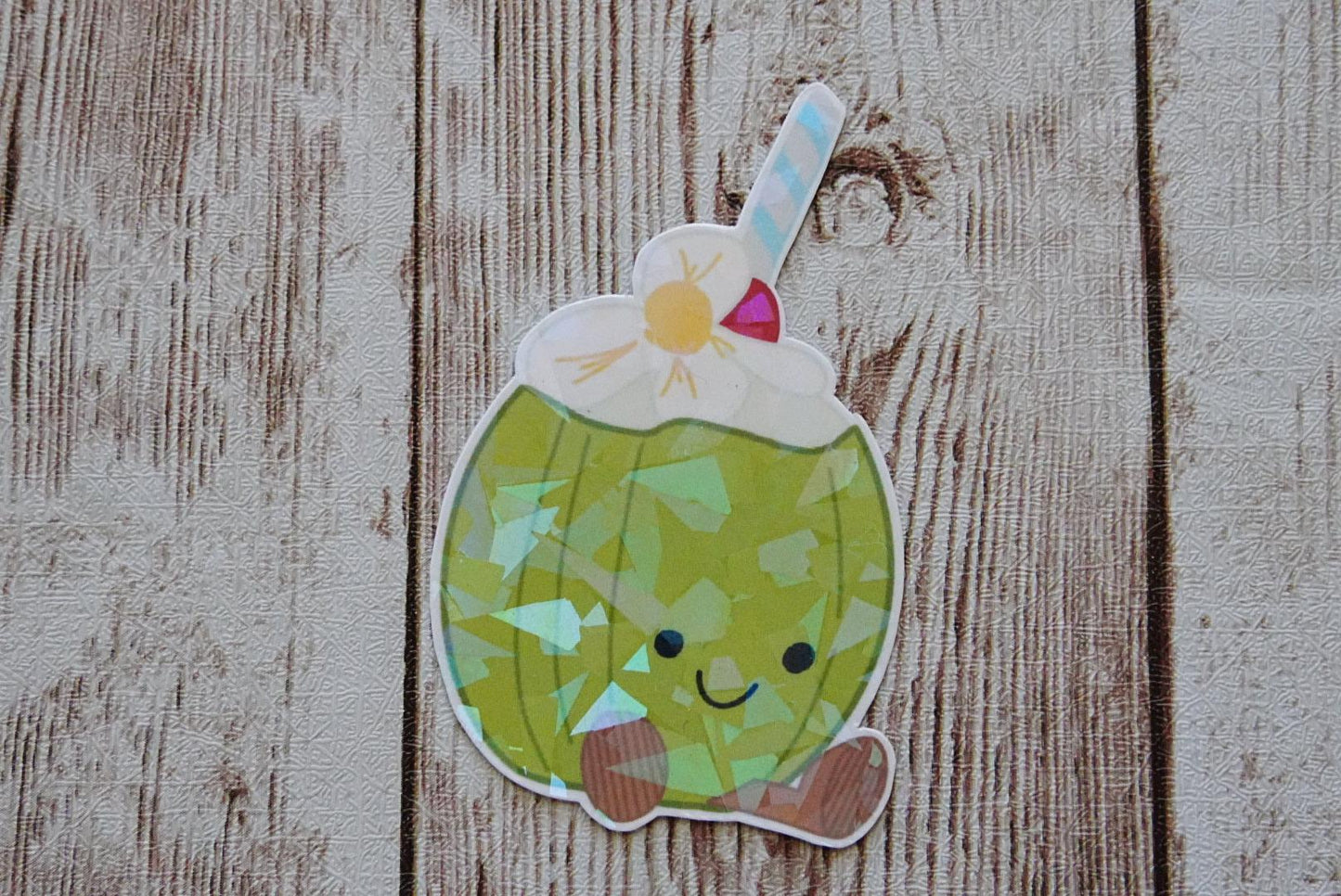 Object Themed Cutie Cuddly Vinyl Stickers