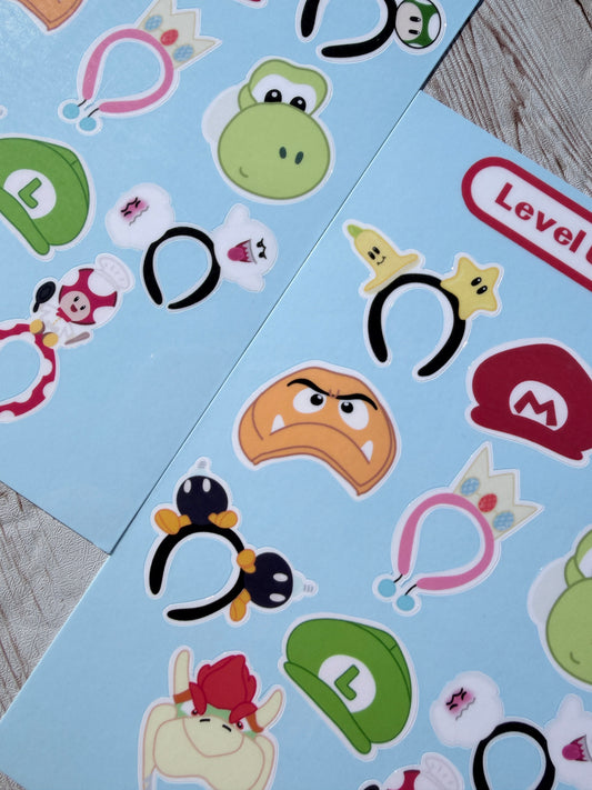 Level Up Looks Classic Sticker Sheet