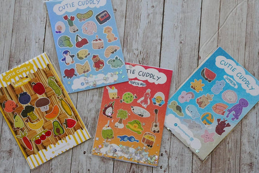 Cutie Cuddly Classic Sticker Sheets