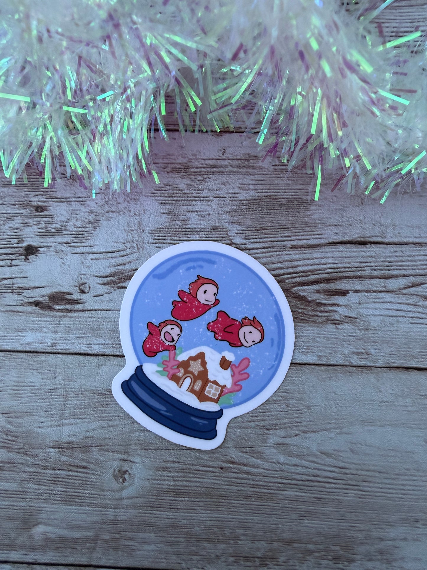 A Very Ghibli Christmas Vinyl Stickers