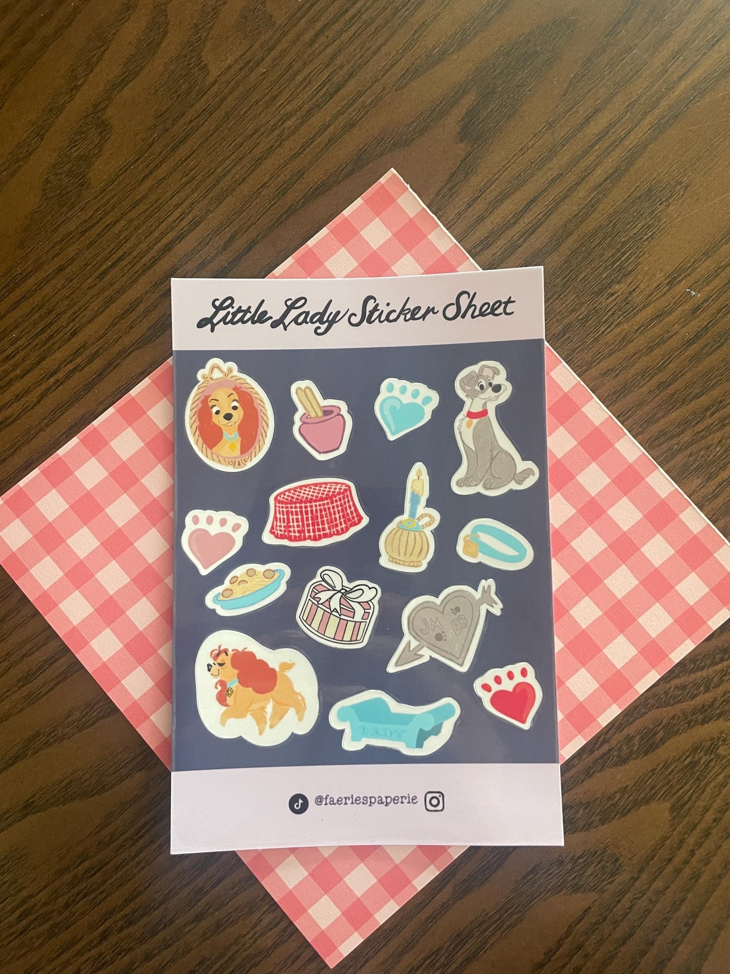 Little Lady Classic Sticker Sheet