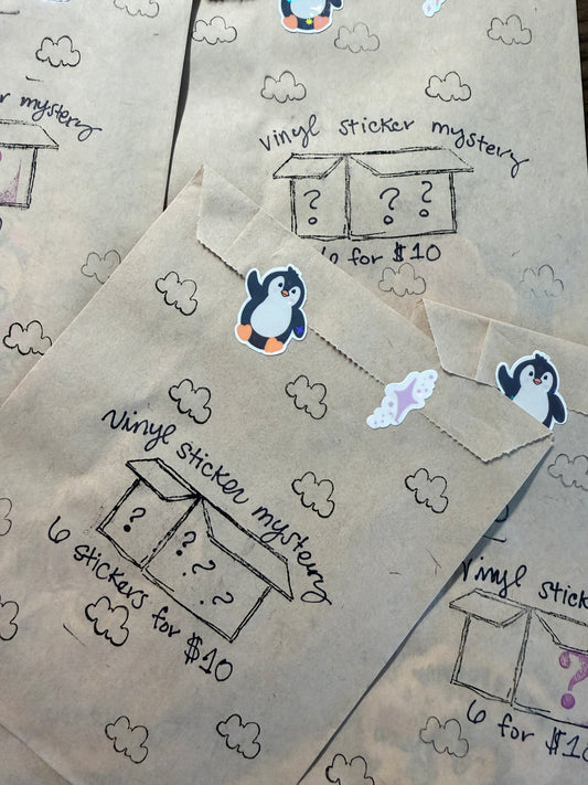 Mystery Vinyl Sticker Mystery Bags