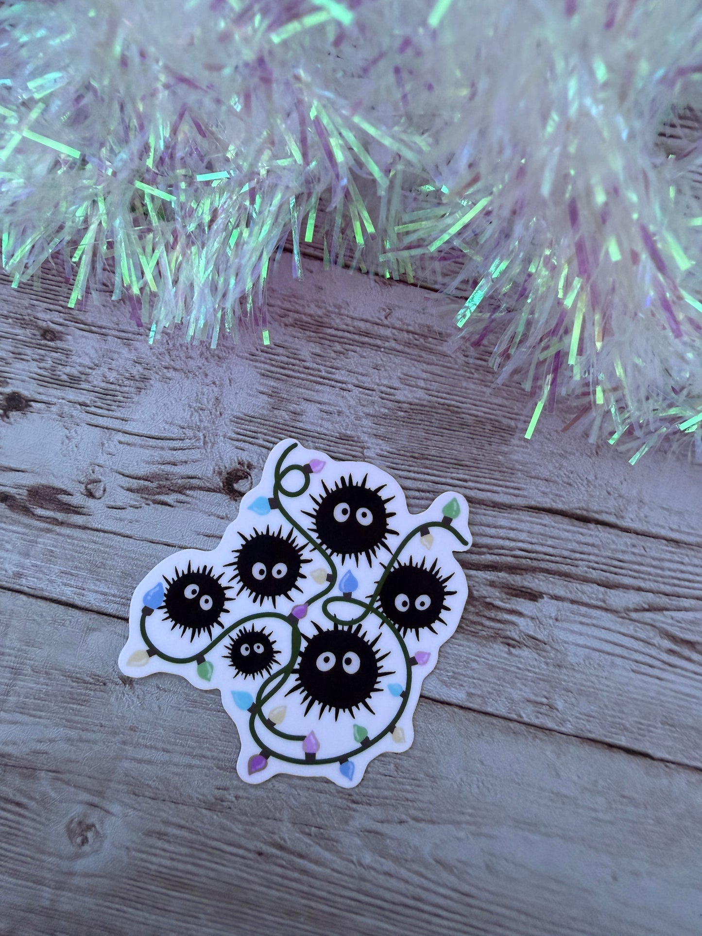 A Very Ghibli Christmas Vinyl Stickers