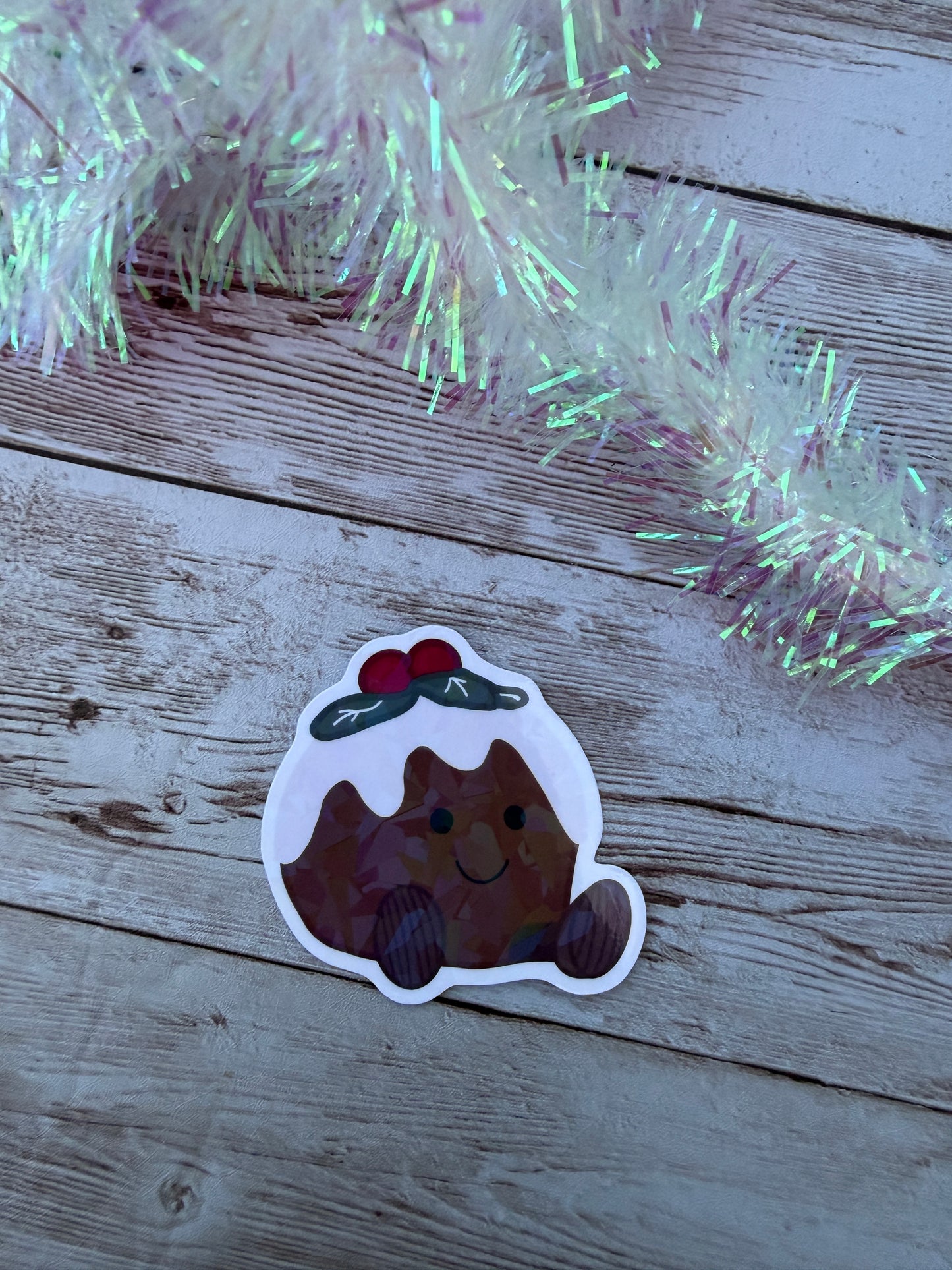 Holiday Themed Cutie Cuddly Vinyl Stickers