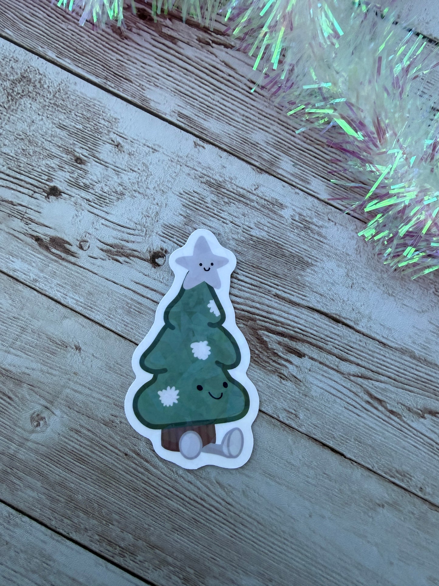 Holiday Themed Cutie Cuddly Vinyl Stickers