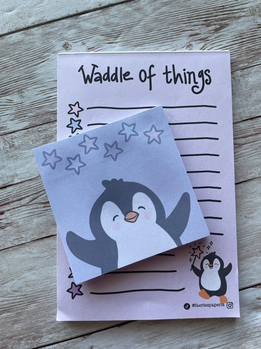 Waddle Of Things Note Set