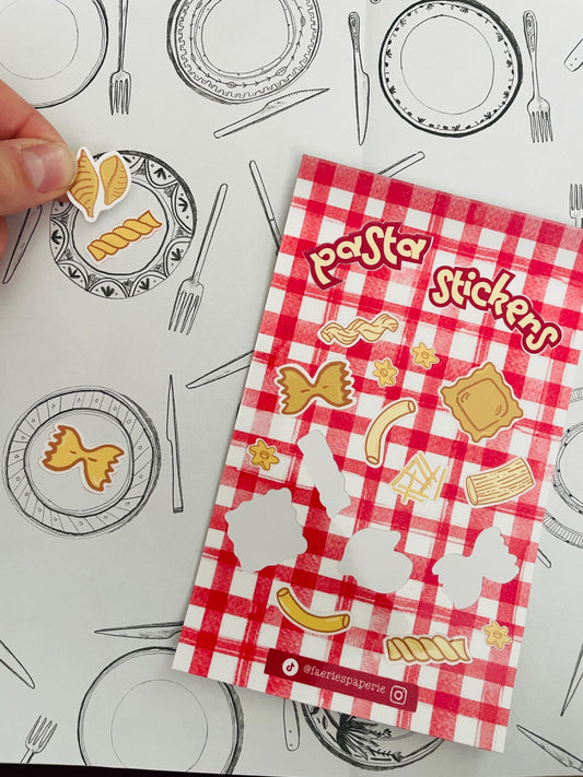 Pasta Classic Sticker Sheet