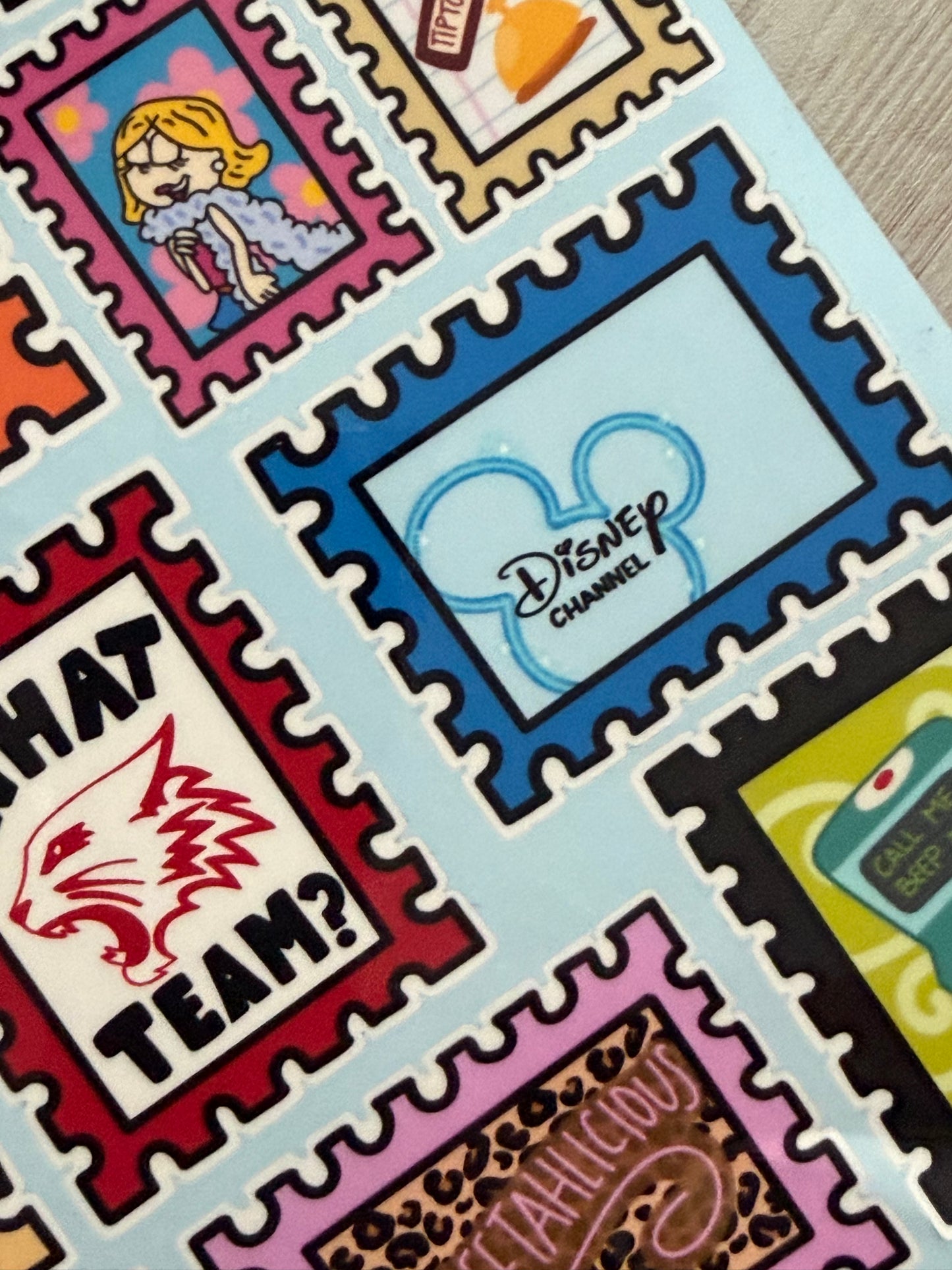 And You’re Watching...Stamp Sticker Sheet