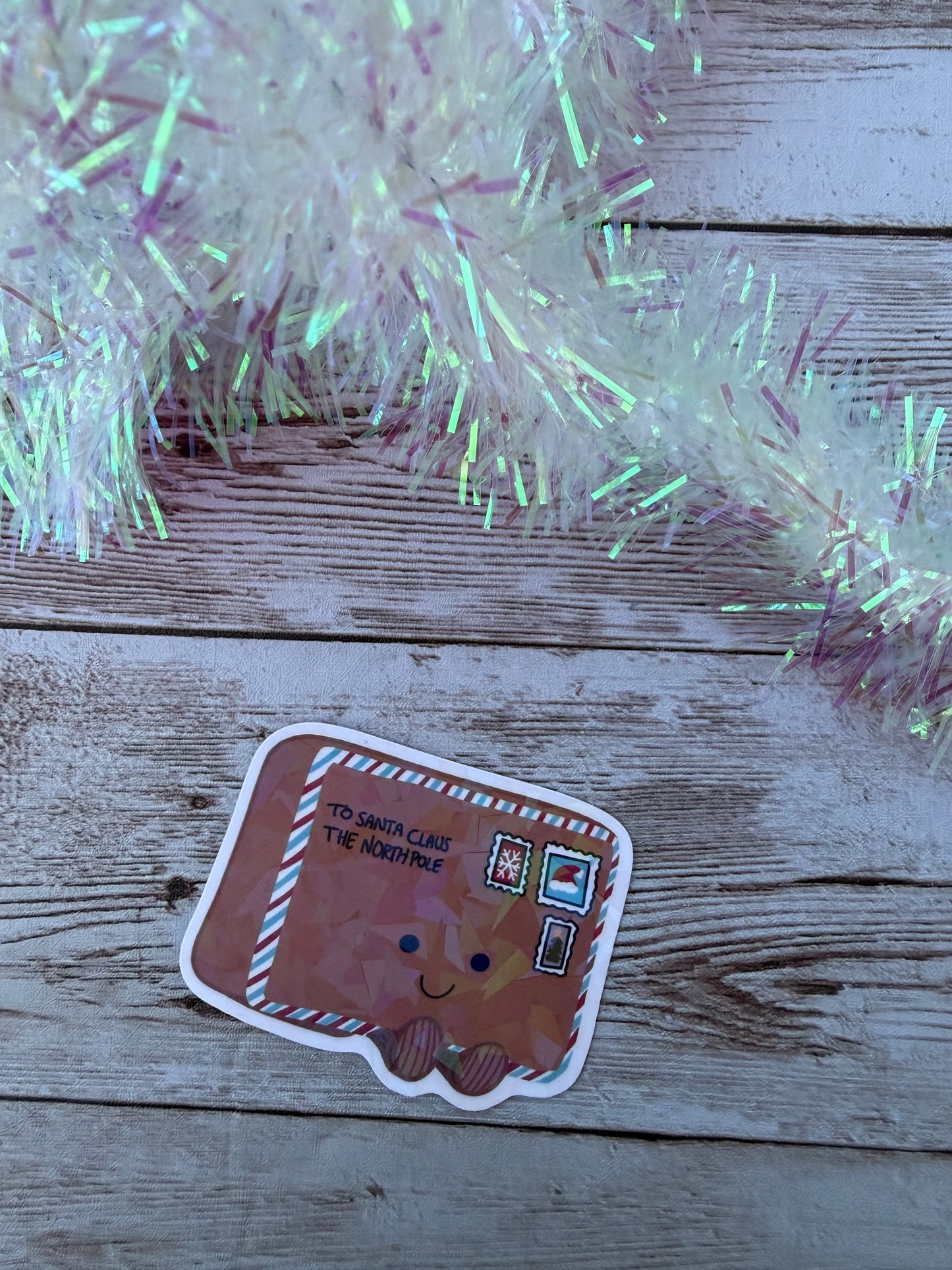 Holiday Themed Cutie Cuddly Vinyl Stickers