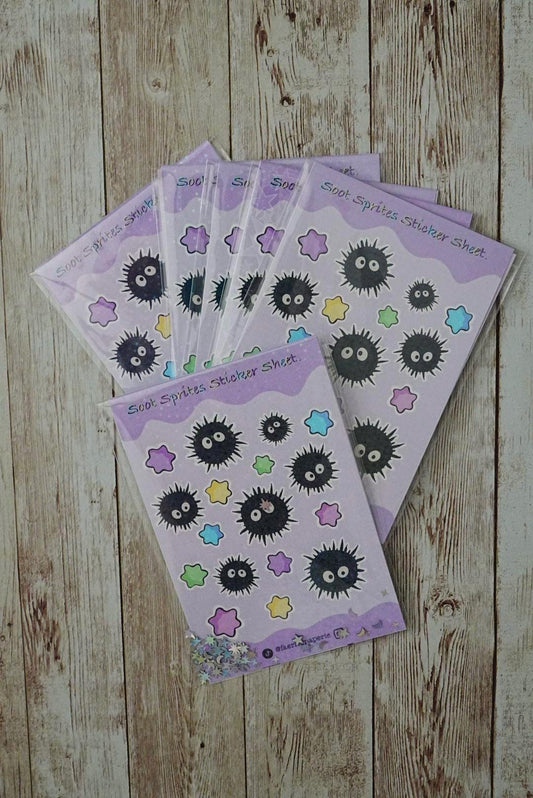 Soot Sprites Classic Sticker Sheet