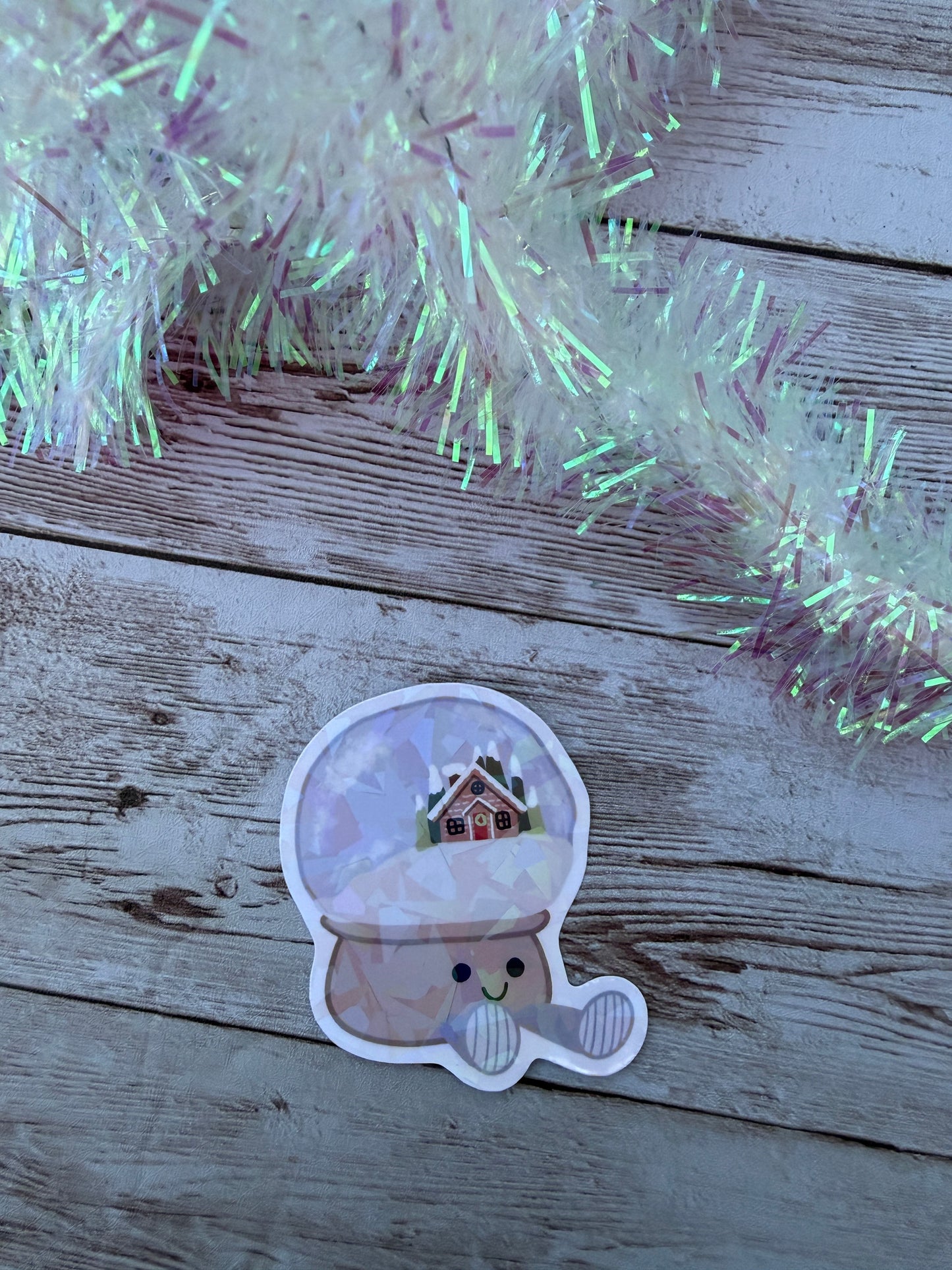 Holiday Themed Cutie Cuddly Vinyl Stickers