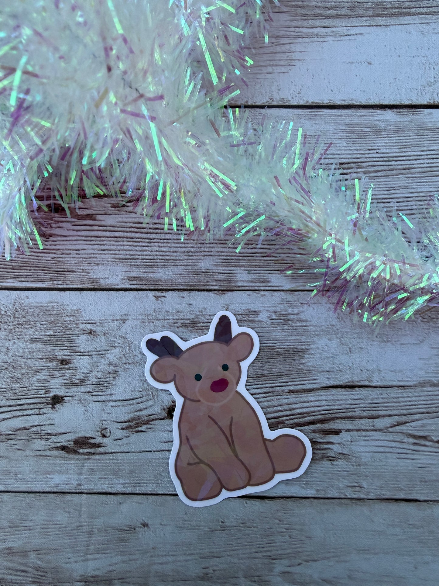 Holiday Themed Cutie Cuddly Vinyl Stickers