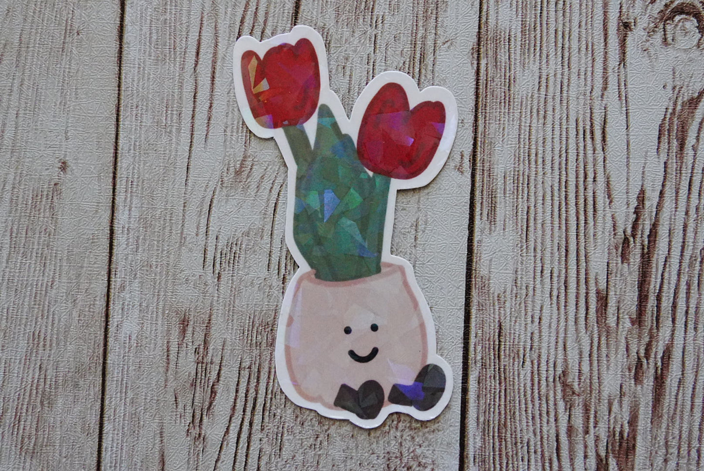 Object Themed Cutie Cuddly Vinyl Stickers
