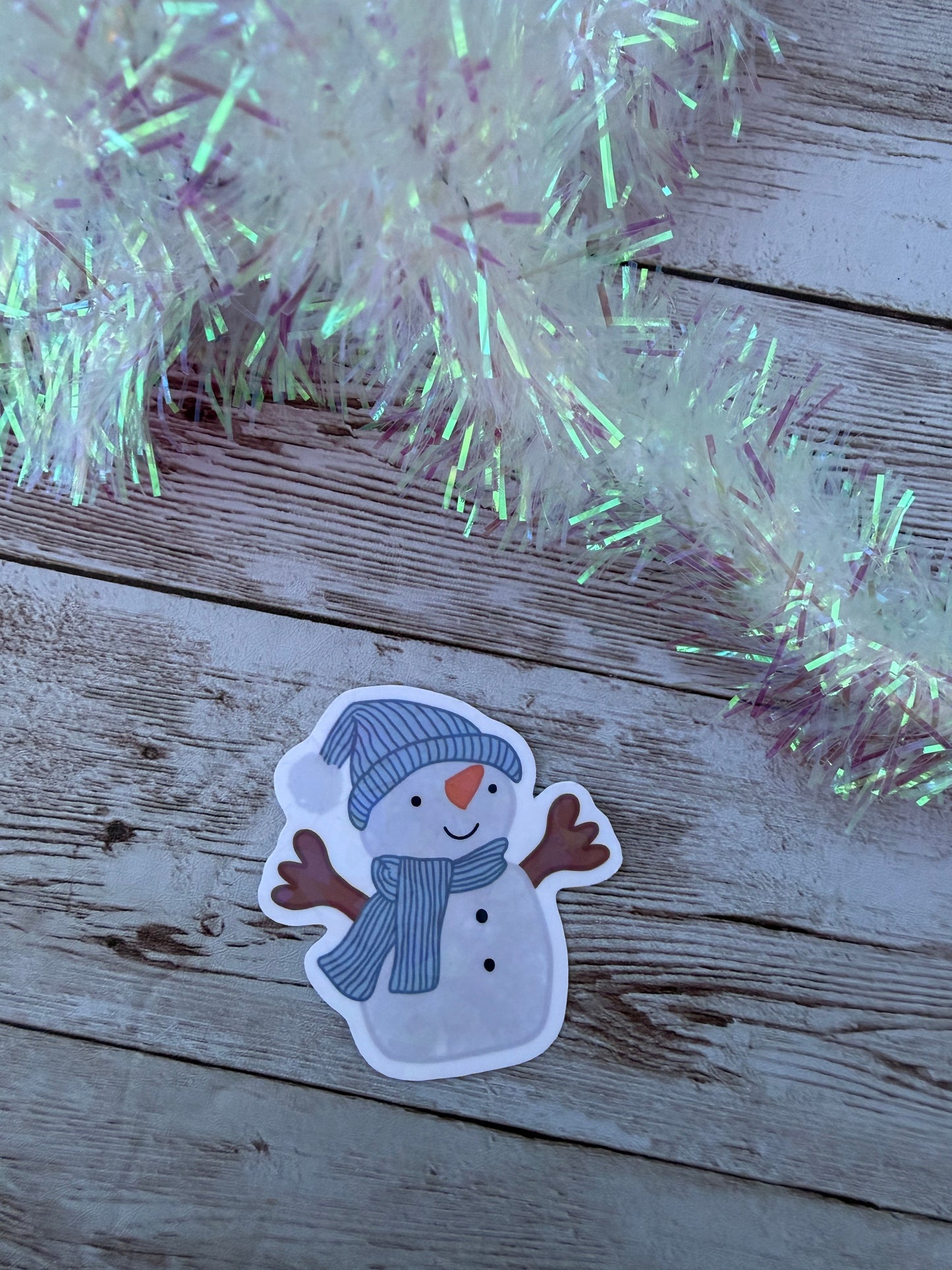 Holiday Themed Cutie Cuddly Vinyl Stickers