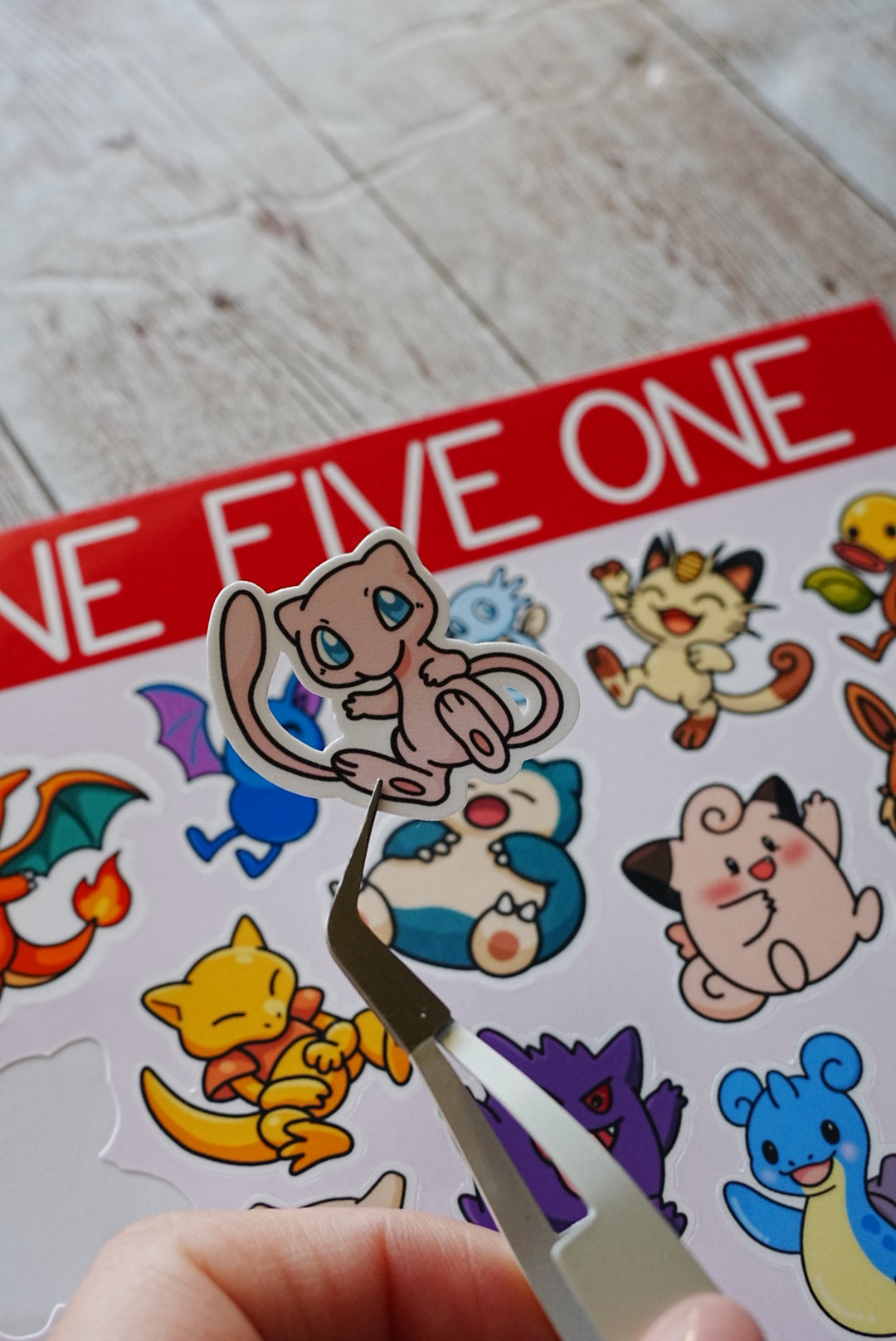 151 Jumbo Sticker Sheet