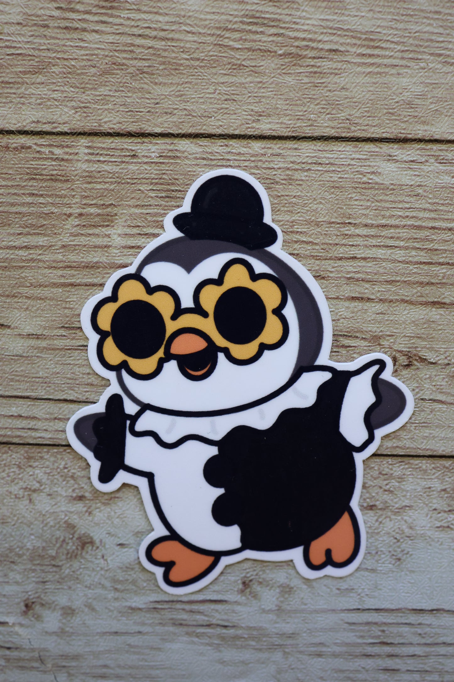 Mr Waddles Halloween Costume Vinyl Stickers