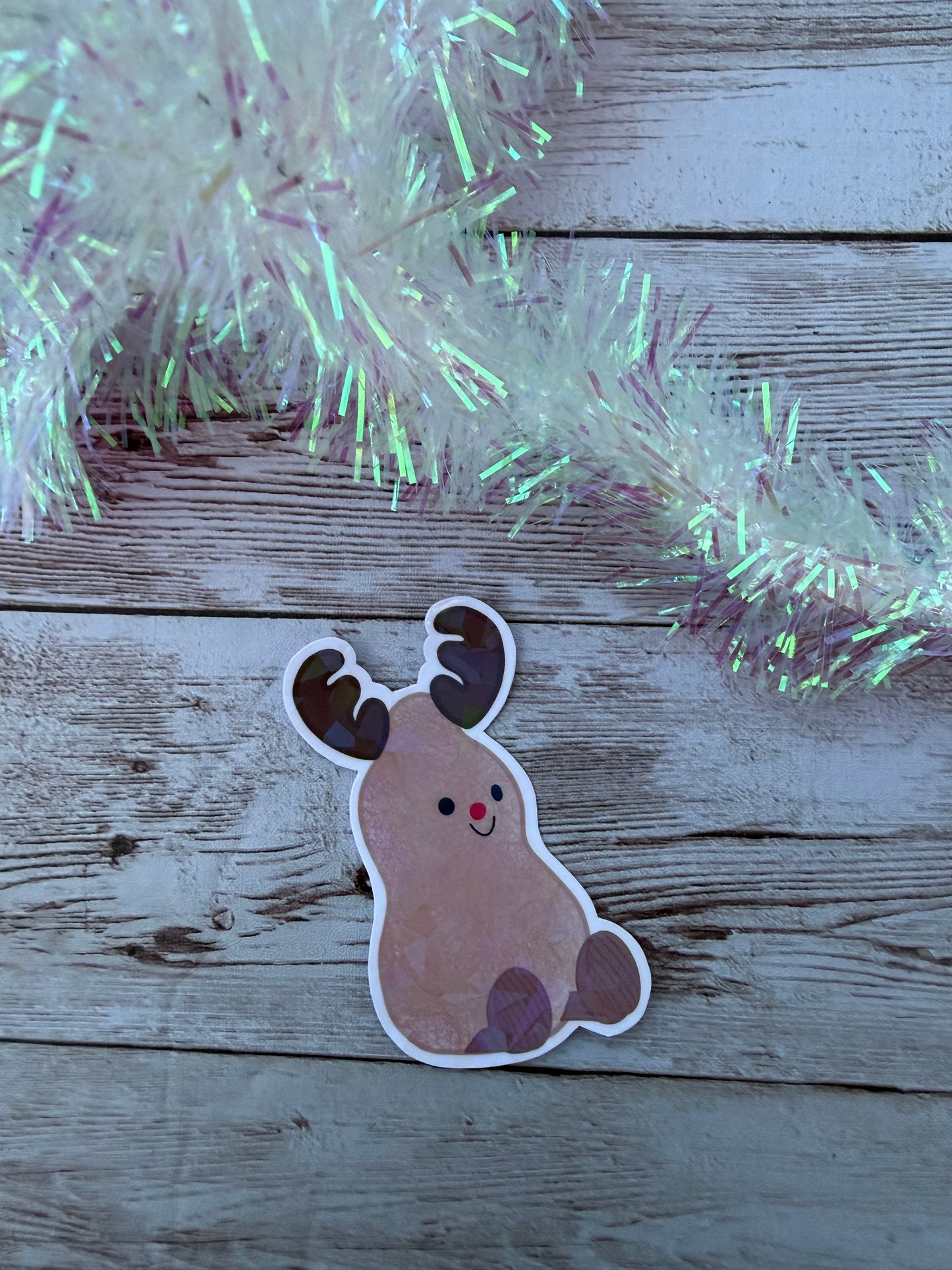 Holiday Themed Cutie Cuddly Vinyl Stickers