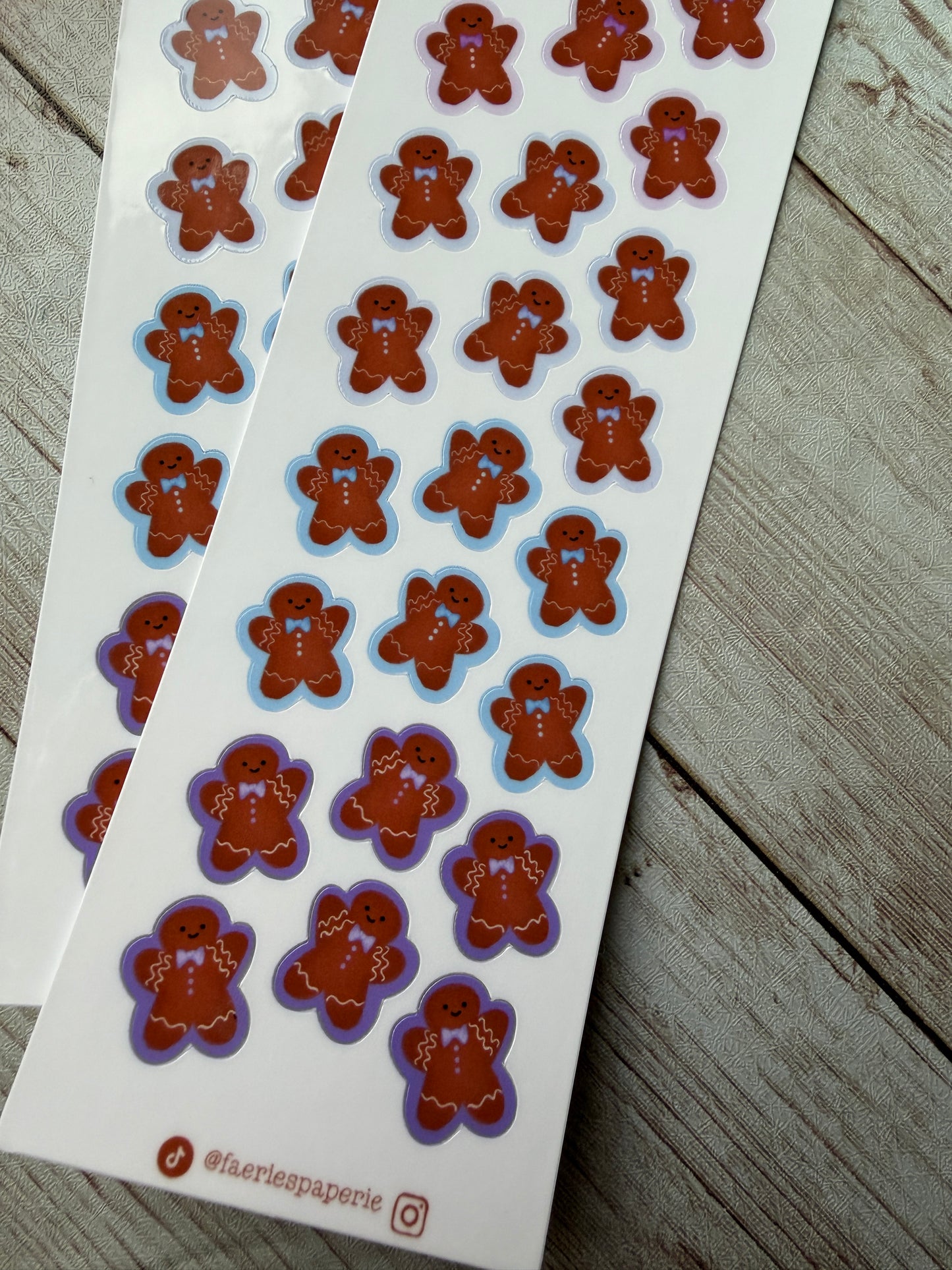 Ginger Snap Minis Skinny Sticker Sheet