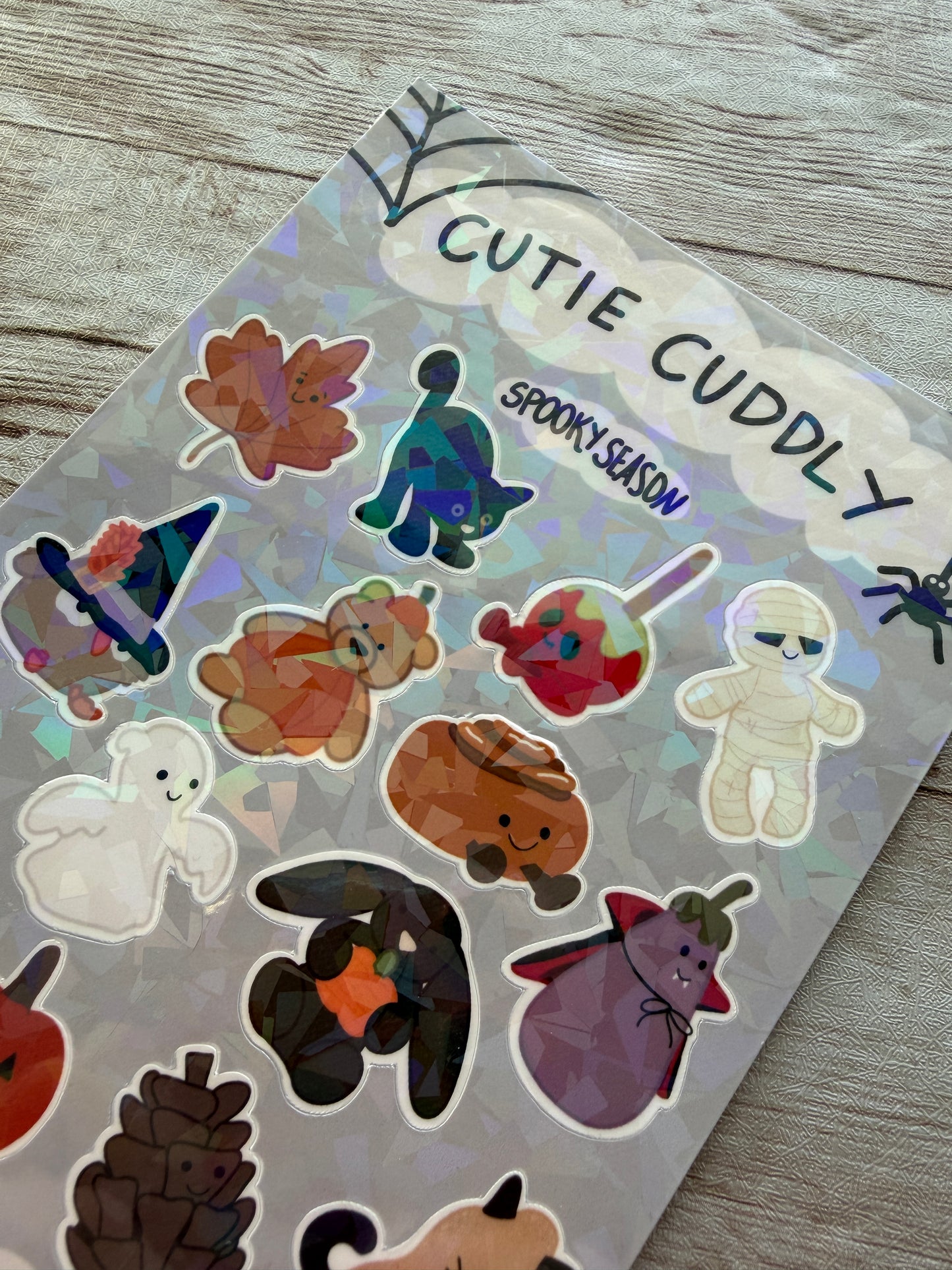 Cutie Cuddly Spooky Season Classic Sticker Sheet
