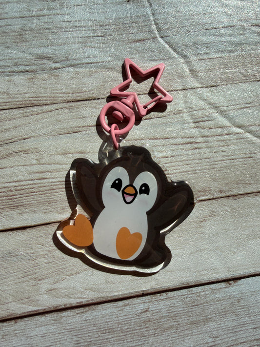 Excited Waddles Journal/Bag Charm
