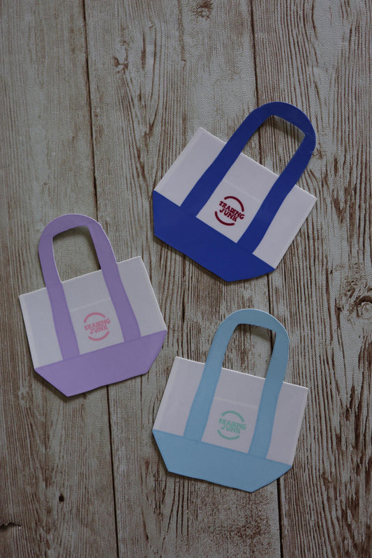 "Trading Junk" Tote Stickers