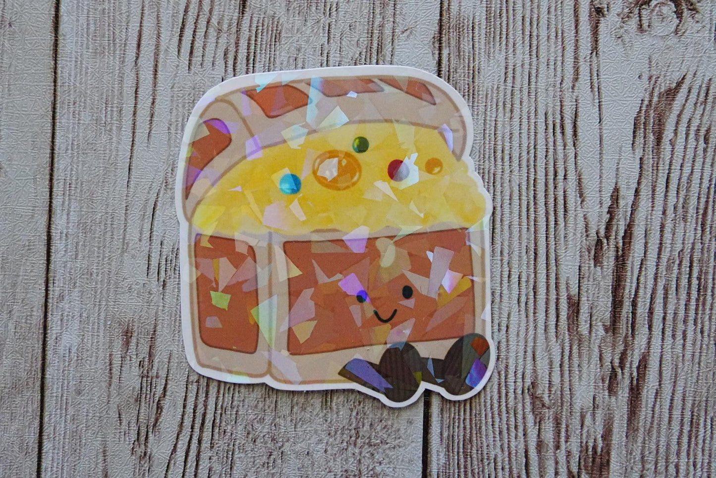 Object Themed Cutie Cuddly Vinyl Stickers