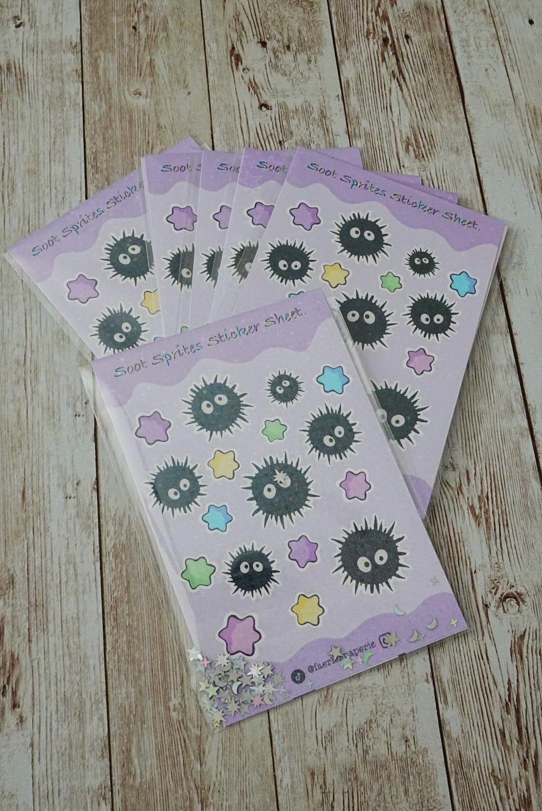 Soot Sprites Classic Sticker Sheet